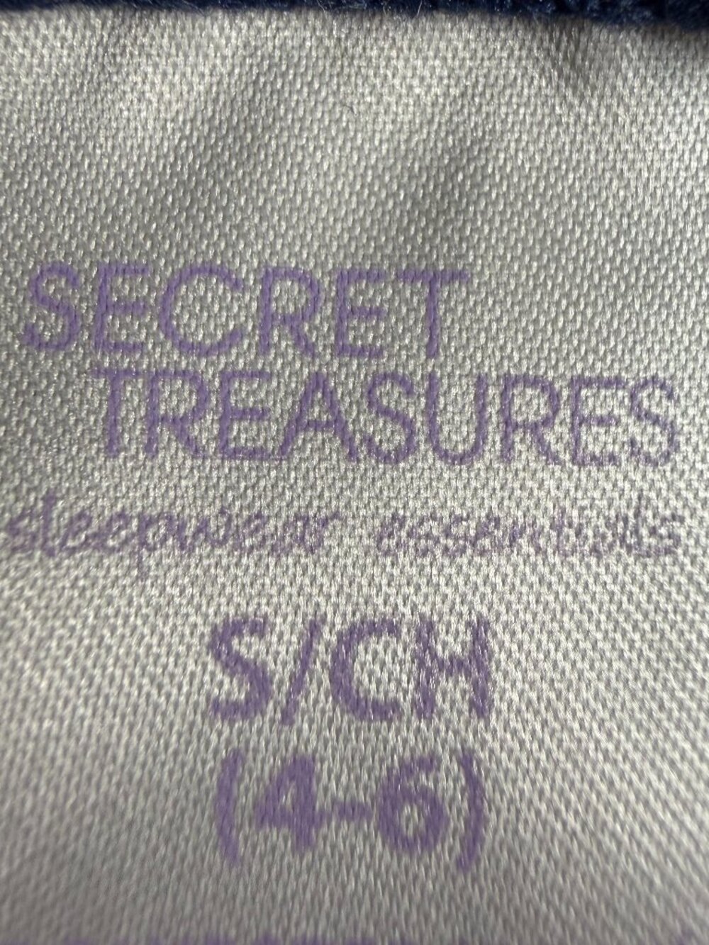 Secret Treasures S 4-6 Baby It's Cold Outside Long Sleeve Pajama Loungewear - Picture 5 of 9